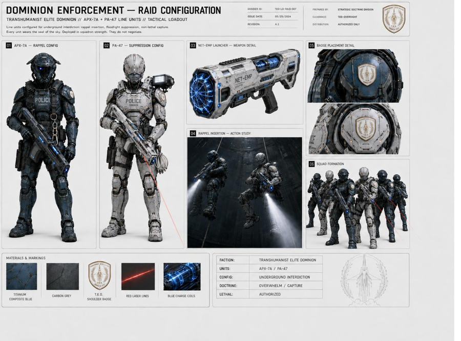 T.E.D. Tactical Police